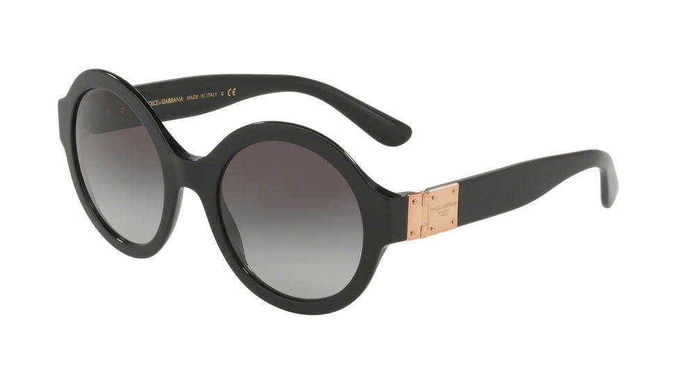 Dolce&amp;Gabbana DG4331 Progressive Prescription Sunglasses DG4331-501-8G-53 - Lens Diameter 53 mm, Frame Color Black