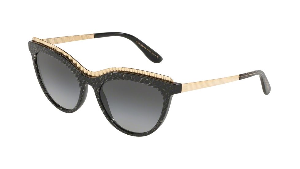 Dolce&amp;Gabbana DG4335F Sunglasses 32188G-54 - , Grey Gradient Lenses