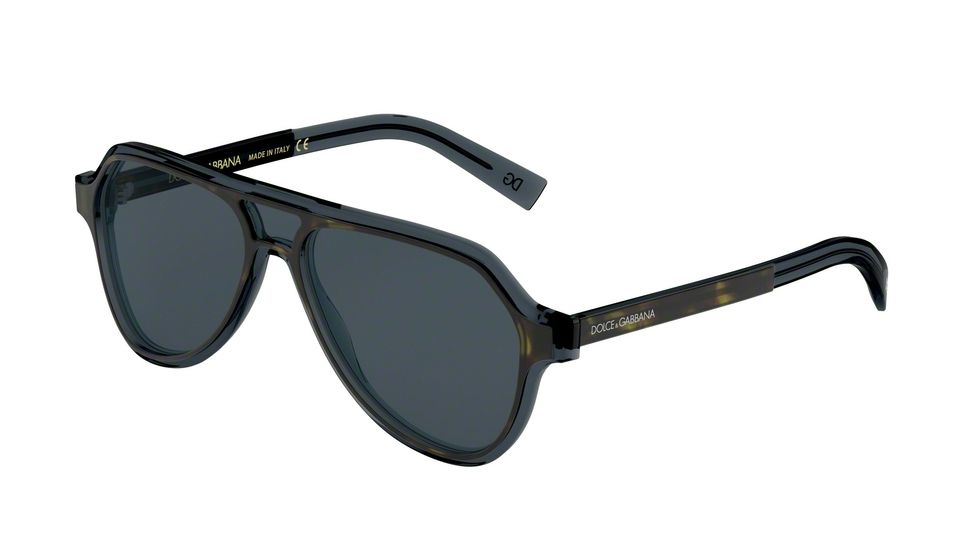 Dolce&amp;Gabbana DG4355F Sunglasses 320980-56 - , Blue Lenses