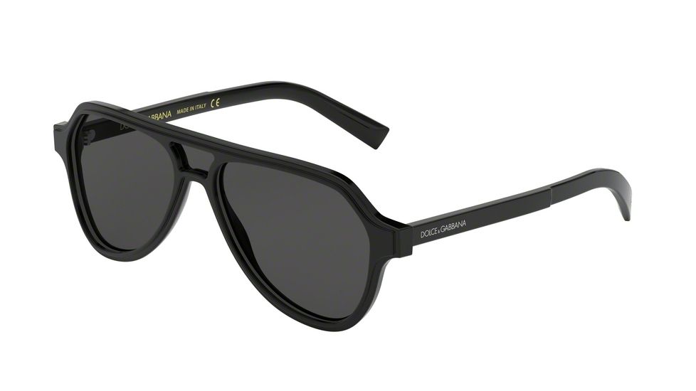 Dolce&amp;Gabbana DG4355F Sunglasses 501/87-56 - , Grey Lenses