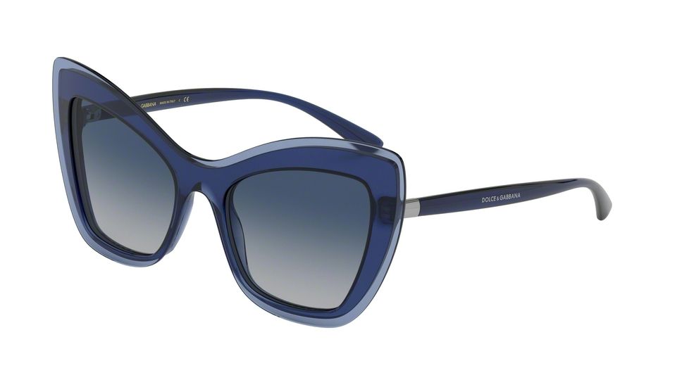 Dolce&amp;Gabbana DG4364 Bifocal Prescription Sunglasses, 54mm, DG4364-30944L-54-BI