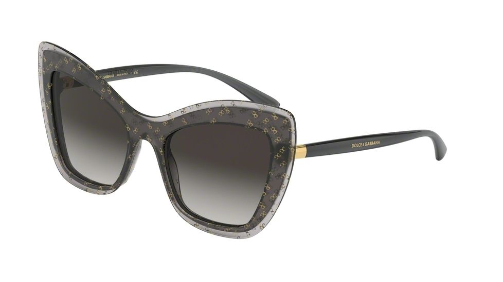 Dolce&amp;Gabbana DG4364 Bifocal Prescription Sunglasses, 54mm, DG4364-32138G-54-BI