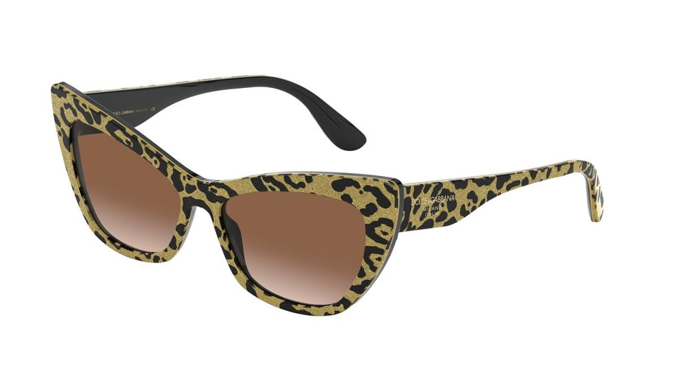 Dolce&amp;Gabbana DG4370F Sunglasses 320813-56 - , Brown Gradient Lenses