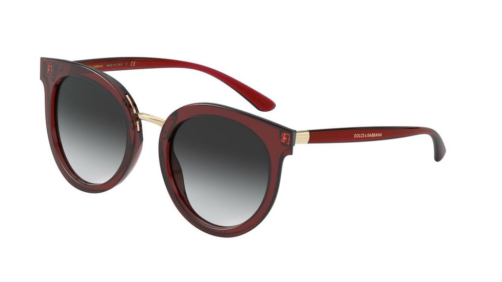 Dolce&amp;Gabbana DG4371 Sunglasses 550/8G-52 - , Grey Gradient Lenses
