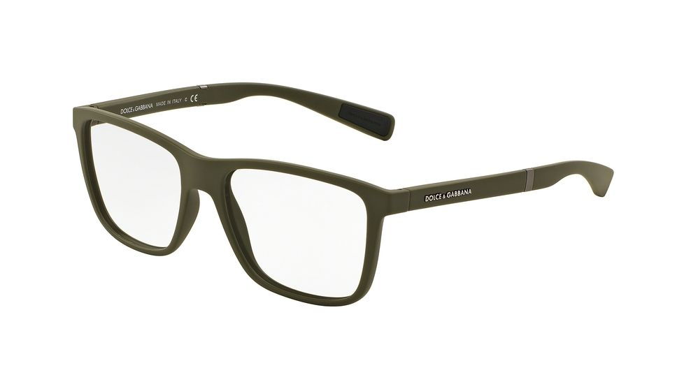 Dolce&amp;Gabbana DG5016 Eyeglass Frames 3011-54 - Military Rubber Frame