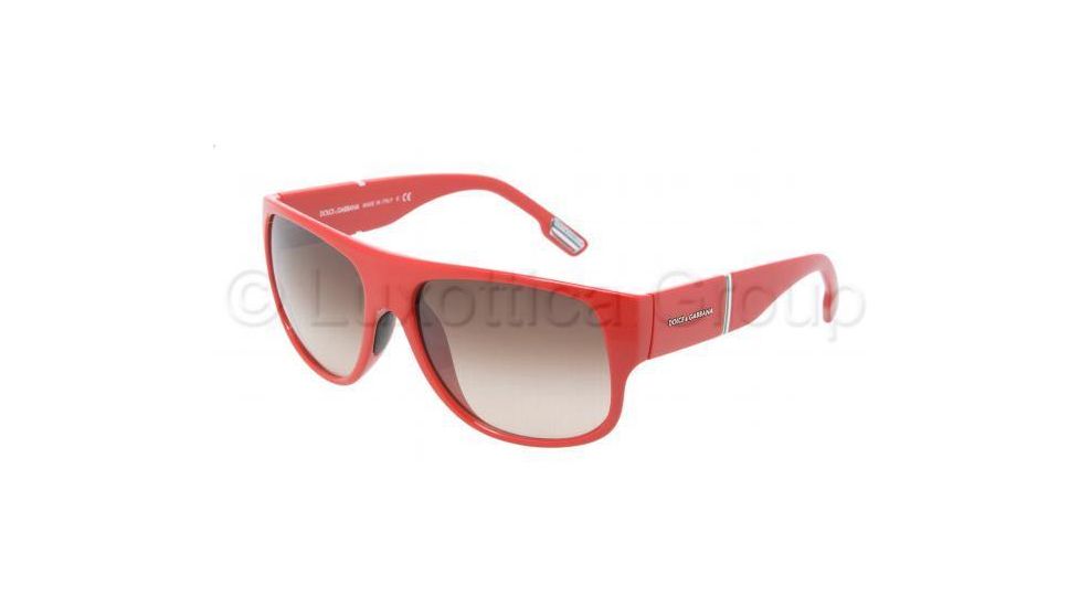 Dolce&amp;Gabbana DG6061 Bifocal Prescription Sunglasses DG6061-588-13-5816 - Lens Diameter 58 mm, Frame Color Red