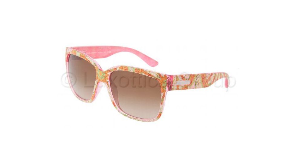 Dolce&amp;Gabbana DG6063 Bifocal Prescription Sunglasses DG6063-250613-5816 - Lens Diameter 58 mm, Frame Color Sicilian Carretto Pink