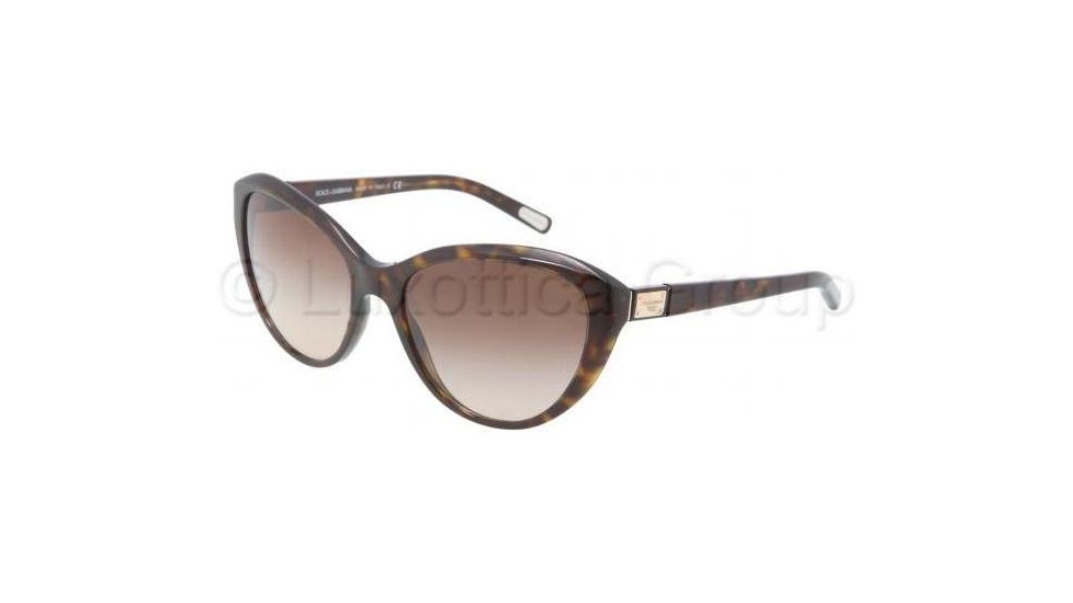 Dolce&amp;Gabbana Logo plaque DG4141 Bifocal Prescription Sunglasses DG4141-502-13-5818 - Lens Diameter 58 mm, Frame Color Havana