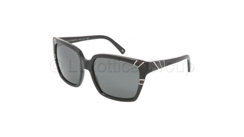 Dolce&amp;Gabbana Sunglasses DG4077 501/87-5817 - Shiny Black Gray