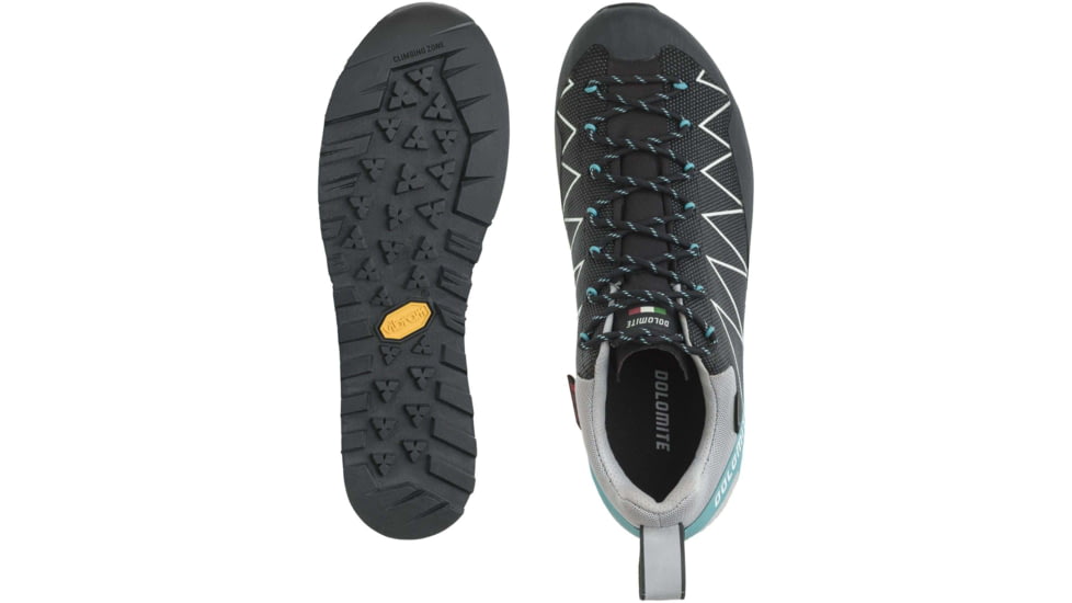 Dolomite Crodarossa Lite GTX 2.0 Shoes - Womens, Black/Capri Blue, 6, 2804161152006-6