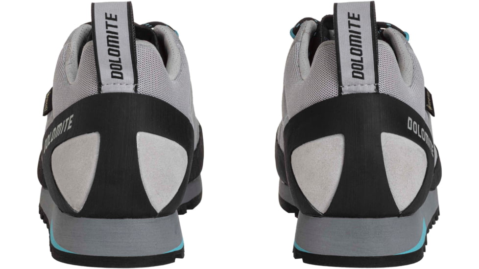 Dolomite Crodarossa Low GTX Shoes - Womens, Aluminium Grey/Capri Blue, 8.5, 2892441429011-8.5