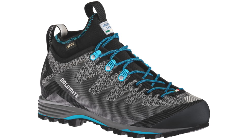 Dolomite Veloce GTX Shoes - Womens, Pewter Grey/Lake Blue, 9, 2695241187012-9