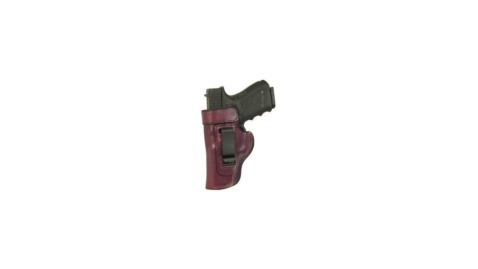 Don Hume H715-M Waistband Clip-On Conceal Carry Holster, Beretta 92, Left Hand, Saddle Brown, J168031L