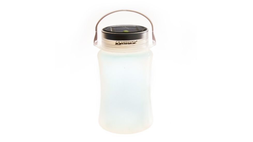 Dorcy Solar and USB Powered Portable LED Storage Lantern, Yellow, Green, White, 41-1095