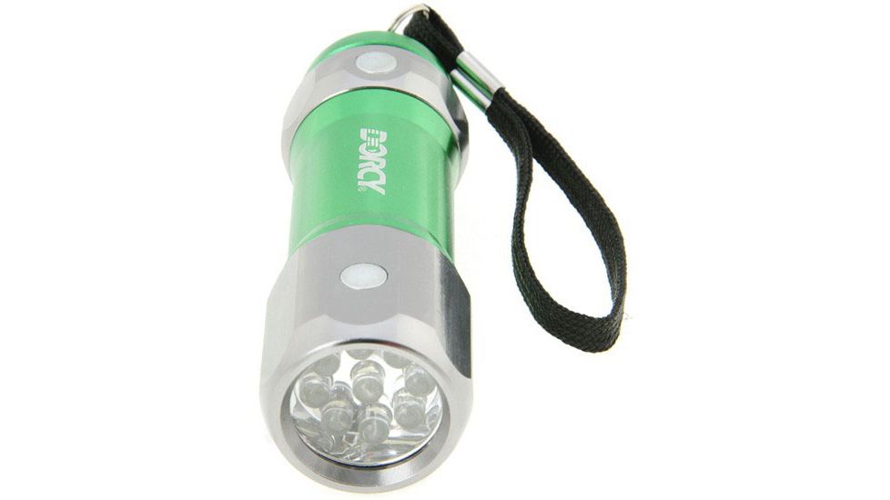 Dorcy 1-Watt LED Focusing Flashlight, Red, Green, Purple, 41-4252