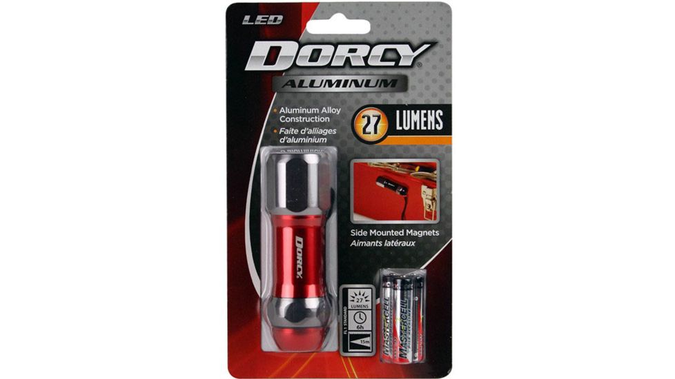 Dorcy 1-Watt LED Focusing Flashlight, Red, Green, Purple, 41-4252