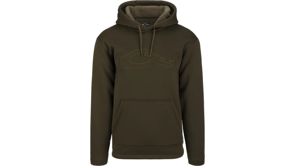 Drake Silencer Hoodie - Men's, Green Timber, Extra Large, 1410973