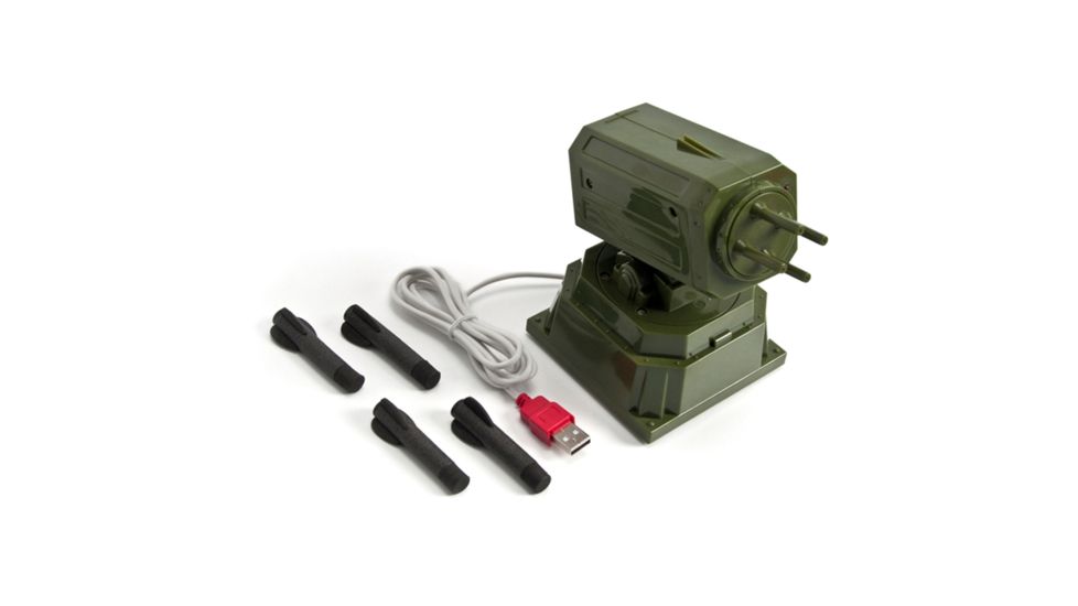 Dream Cheeky Thunder Missile Launcher, Shoots 4 Missiles in Automatic Rotation up to 25 Feet 908