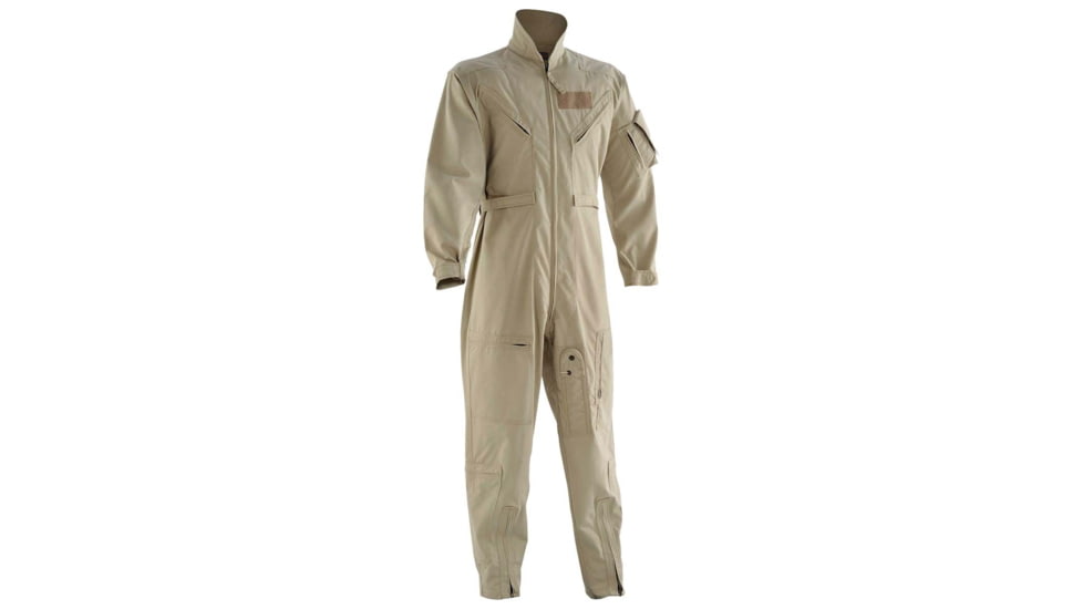 DRIFIRE FORTREX FR 1-Piece 27P Flight Duty Uniform - NAVAIR - Mens, Regular, Tan 499, 32, PHX1-7129-450-TN-32R