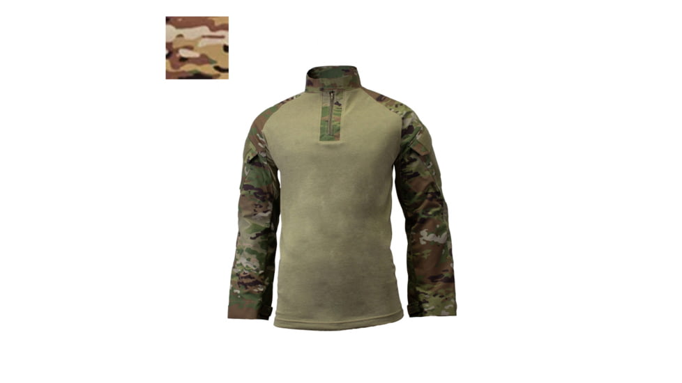 DRIFIRE FORTREX V2 FR Combat Shirt - Mens, Regular, Multicam, Large, DF4-550VCS-MC-LGR
