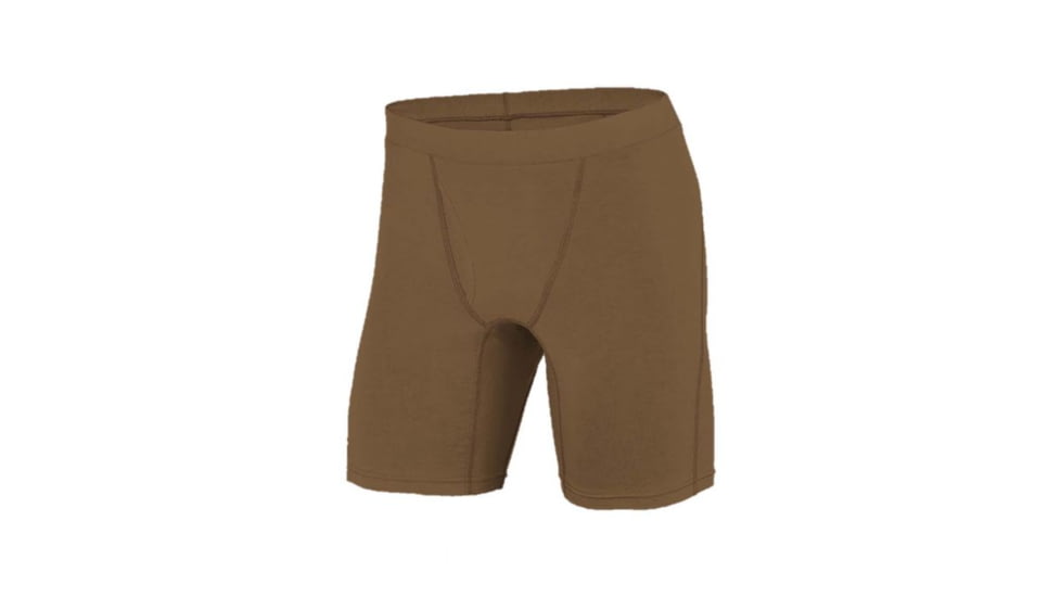 DRIFIRE Prime FR Mid-Weight Soft Compression Boxer Brief - Mens, Coyote Brown, Large, DF2-MIL-762-PBB-CB-LG