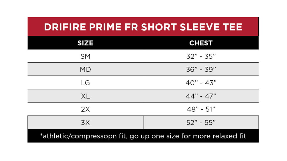 DRIFIRE Prime FR Mid-Weight Soft Compression Short Sleeve Tee - Mens, Coyote Brown, Medium, DF2-MIL-762-PTS-CB-MD