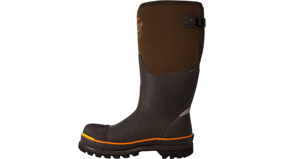 Dryshod Nanotoe Gusset Boots - Mens, Brown/Orange, 9, NTG-UH-BR-9