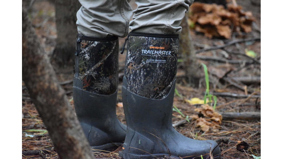 Dryshod Trailmaster Hunting Boot - Men's, Camo/Timber, 11, MBT-MH-CM-011