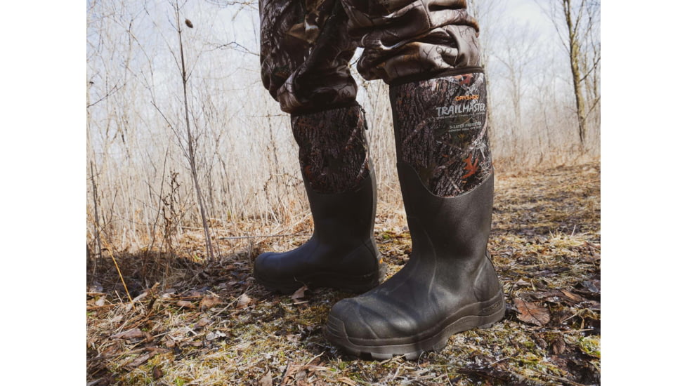 Dryshod Trailmaster Hunting Boot - Men's, Camo/Timber, 11, MBT-MH-CM-011