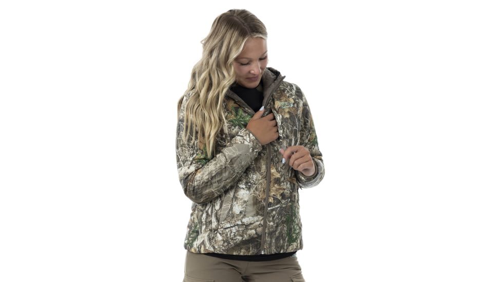 DSG Outerwear Reversible Puffer Jacket - Womens, Mossy Oak Bottomland/Stone, 2XS, 51144