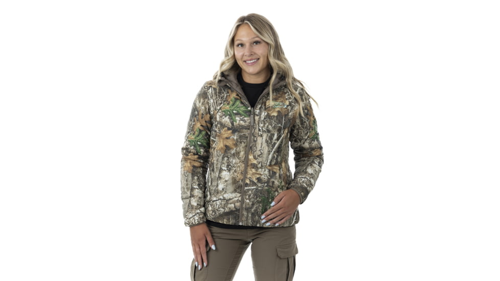 DSG Outerwear Reversible Puffer Jacket - Womens, Realtree Edge/Stone, 3XL, 51141