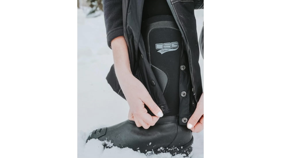 DSG Outerwear Rubber Hunting Boot, 1200 Grams, Black, 9, 45209