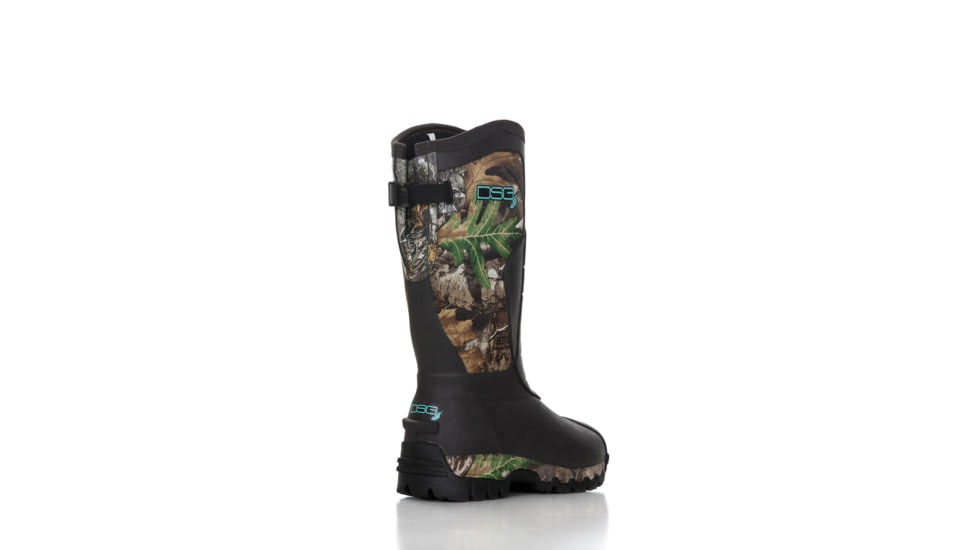 DSG Outerwear Rubber Hunting Boot, 400 Grams, Realtree Edge, 6, 99206