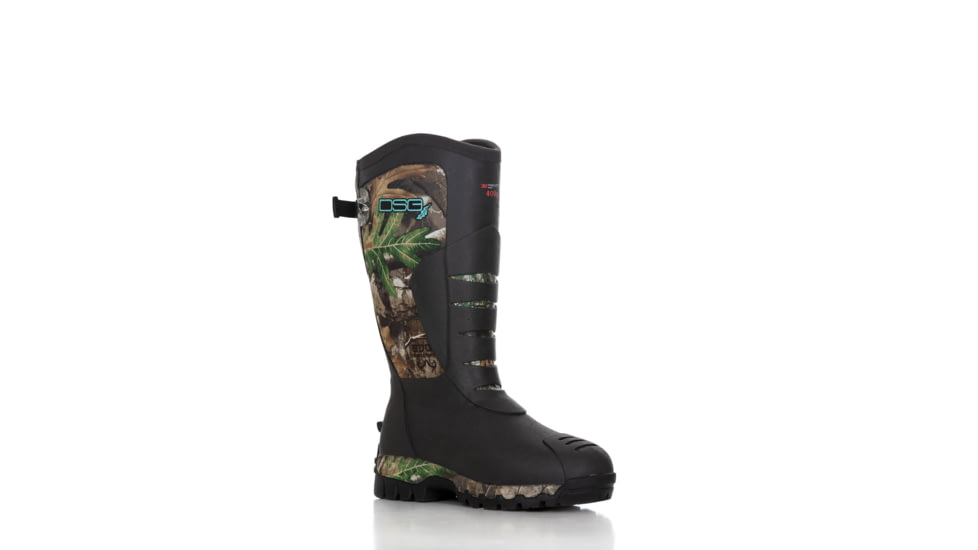 DSG Outerwear Rubber Hunting Boot, 400 Grams, Realtree Edge, 6, 99206