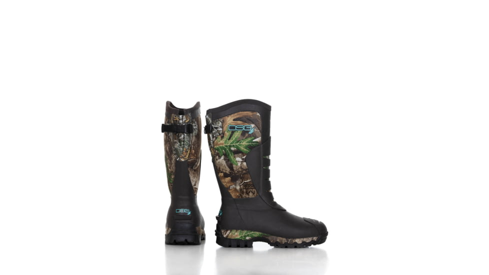 DSG Outerwear Rubber Hunting Boot, 400 Grams, Realtree Edge, 6, 99206