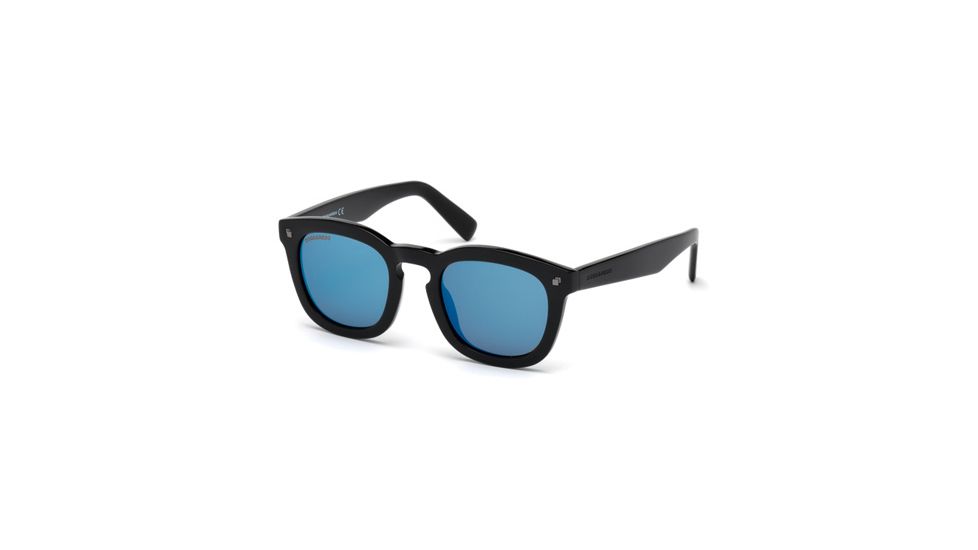 DSquared DQ0198 Sunglasses - Shiny Black Frame Color