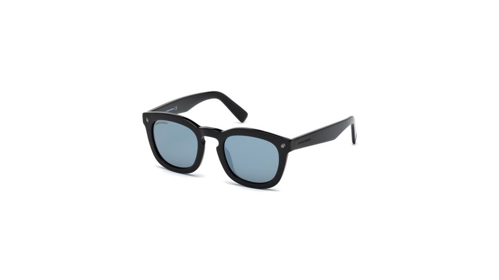 DSquared DQ0198 Sunglasses - Shiny Black Frame Color