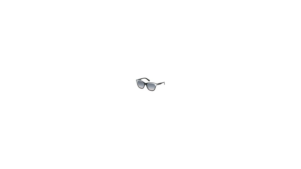 DSquared DQ0210 Sunglasses - Black Crystal Frame Color, Gradient Smoke Lens Color