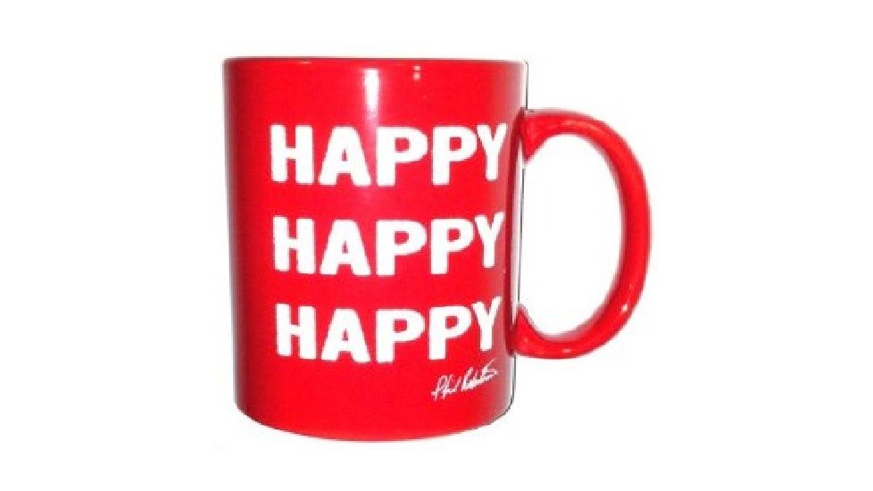 Duck Commander Coffee Mug Happy Happy, Red 506706