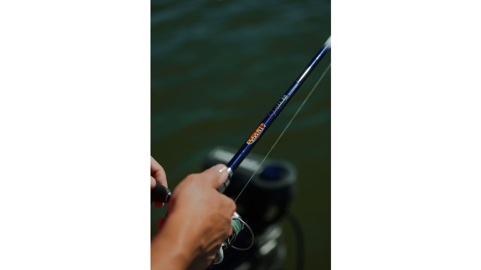 Duckett Fishing Jacob Wheeler Signature Series 2.0 Fast Casting Rod, Medium Heavy, White/Blue, 7 ft 2 in, DFJWT72MH-C