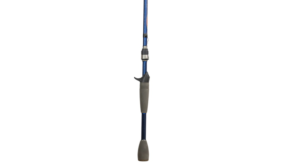 Duckett Fishing Jacob Wheeler Signature Series 2.0 Fast Casting Rod, Medium Heavy, White/Blue, 7 ft 2 in, DFJWT72MH-C
