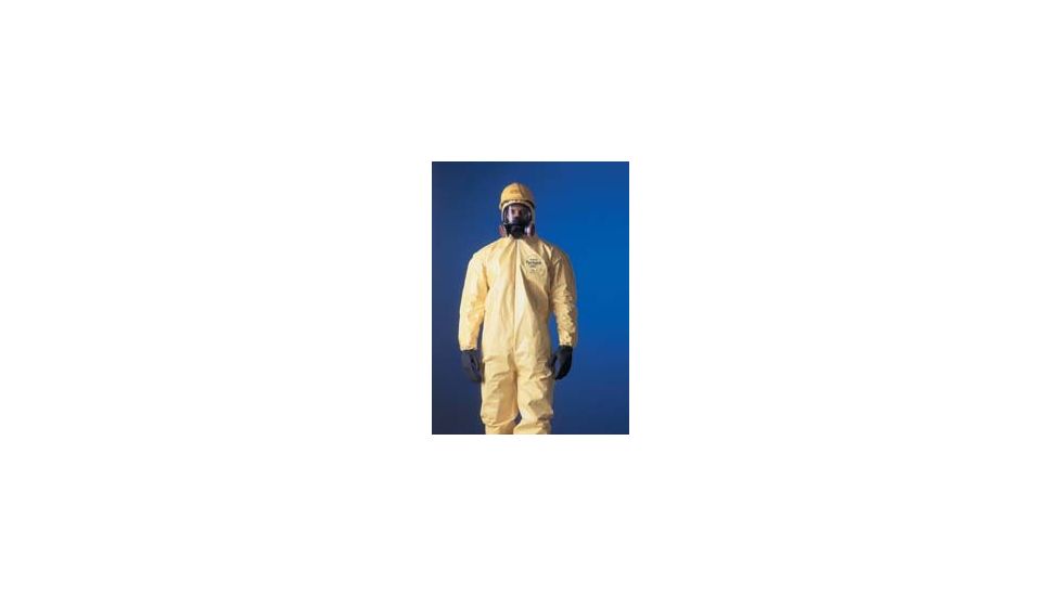 Dupont Coverall Tychem Qc Ts 3X CS4 QC125TYL3X00