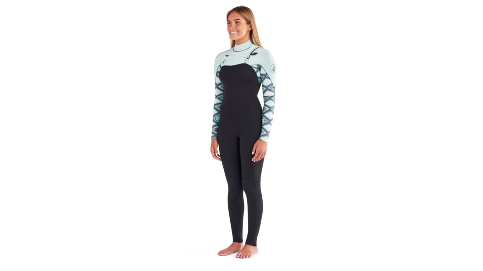 Body Glove Tribal Stellar 4/3mm Womens Chest Zip Fullsuit - Tribal DF22B984, 5/6, Tribal, 19139W-TRIBAL-5/6