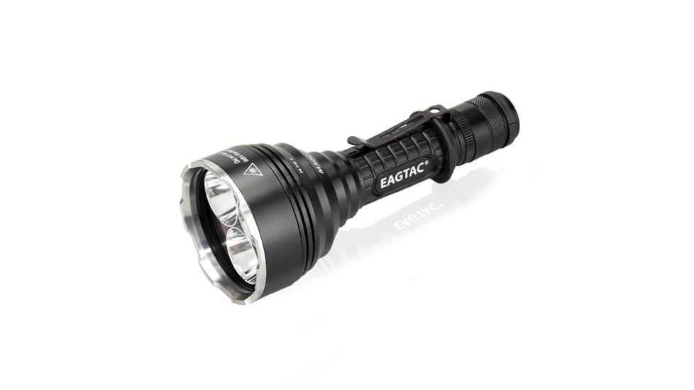 EAGTAC M30LC2-C Flashlight Kit, 3 Nichia 219B CRI-92 LED, 1000lm, Black, M30LC2C-3*219B-KIT-NW
