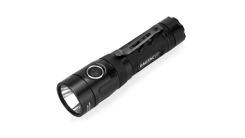 EAGTAC TX25C2 Flashlight Kit, XM-L2 U2 NW LED, 1180lm, Black, TX25C2-XML2-KIT-NW