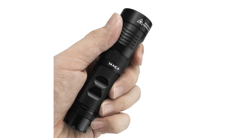 EAGTAC TX25C2 Flashlight Kit, XM-L2 U2 NW LED, 1180lm, Black, TX25C2-XML2-KIT-NW
