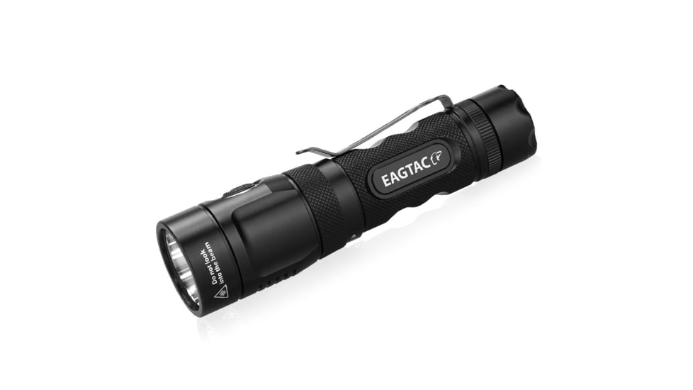 EAGTAC TX25C2 Flashlight Kit, XM-L2 U2 NW LED, 1180lm, Black, TX25C2-XML2-KIT-NW