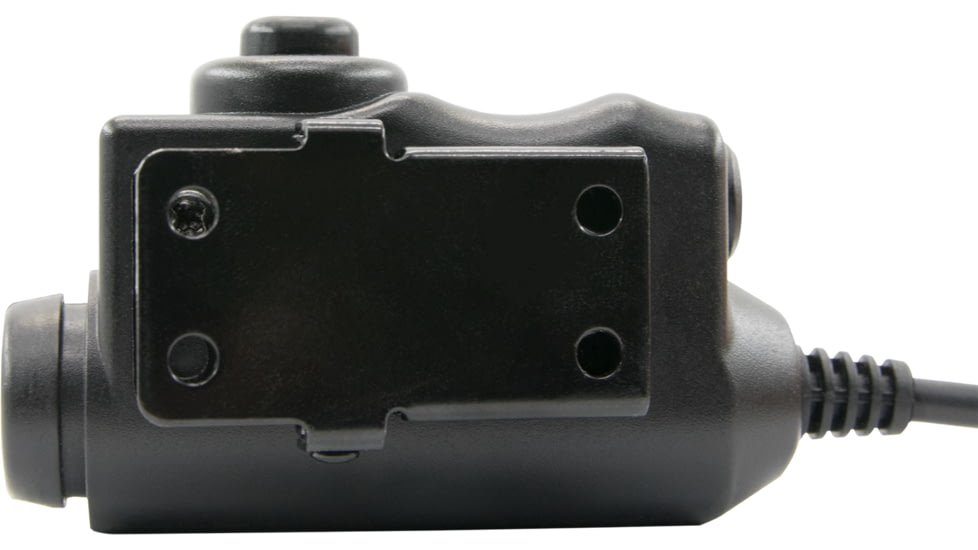 Earmor Tactical PTT for Yeasu Radio Application, Black, M51-Y