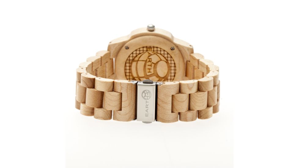 Earth Heartwood Series Wood Watch, Khaki/Tan ETHEW1505