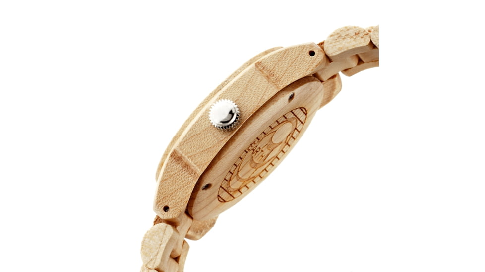 Earth Heartwood Series Wood Watch, Khaki/Tan ETHEW1505